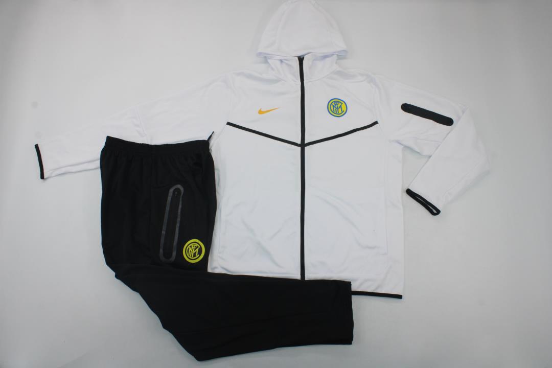 AAA Quality Inter Milan 22/23 Hoodie Tracksuit - White